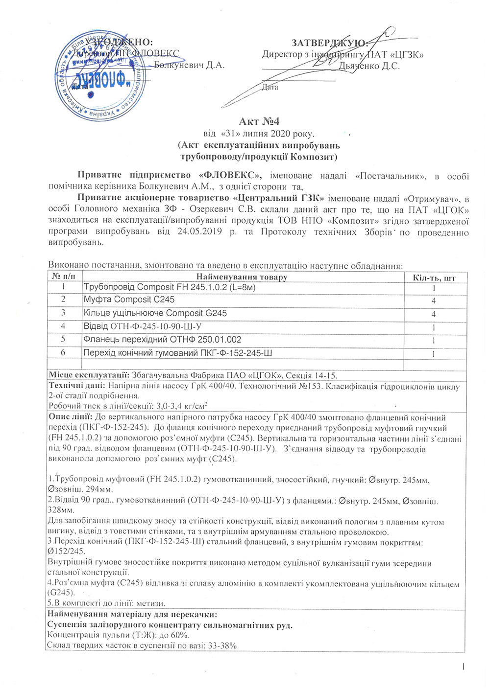 ЧАО «ЦЕНТРАЛЬНЫЙ ГОРНО-ОБОГАТИТЕЛЬНЫЙ КОМБИНАТ»