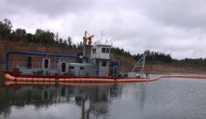 COMPOSIT FLOATING SLURRY HOSES IN THE MOSCOW REGION
