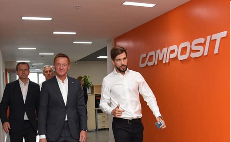 ВРИО губернатора Курской области Роман Старовойт посетил Composit