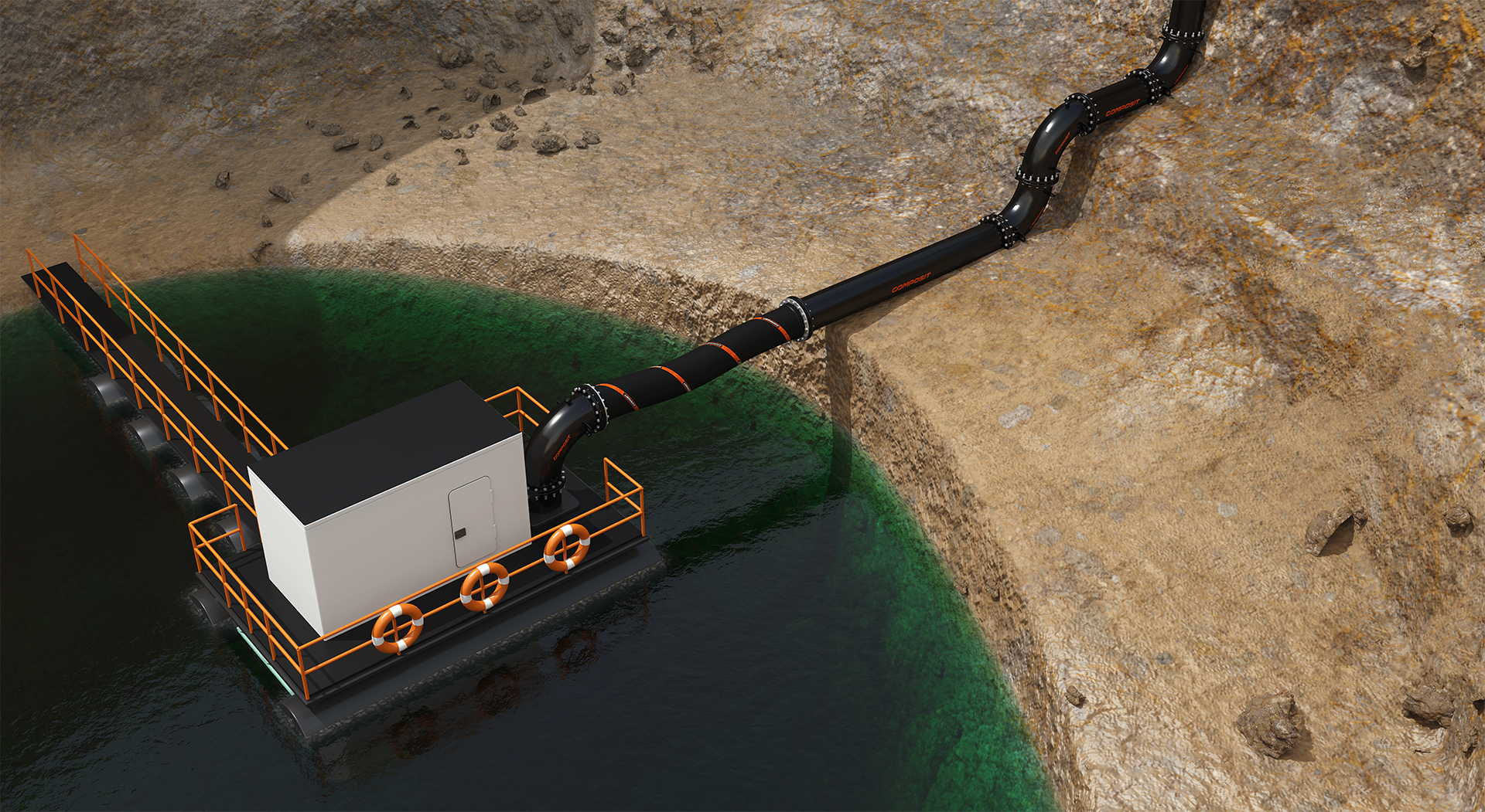 Floating station assembly - image 1