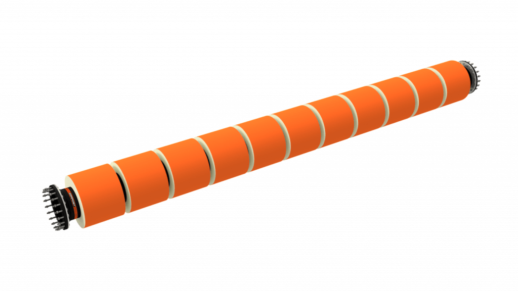 Плавучий трубопровод с цельнонавитым поплавком для эксплуатации на реках и карьерах - изображение 1