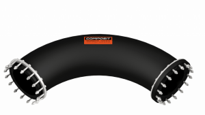 Пологоизогнутый отвод 630 мм
