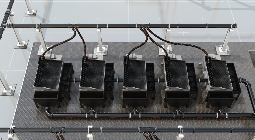 Flow distribution units