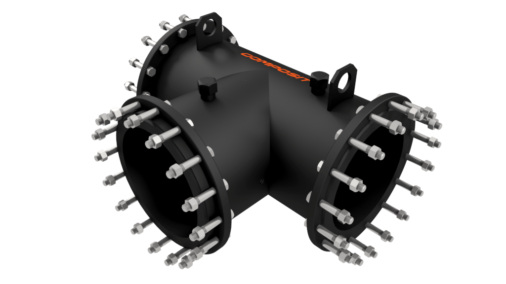 Тройник гуммированный - изображение 1