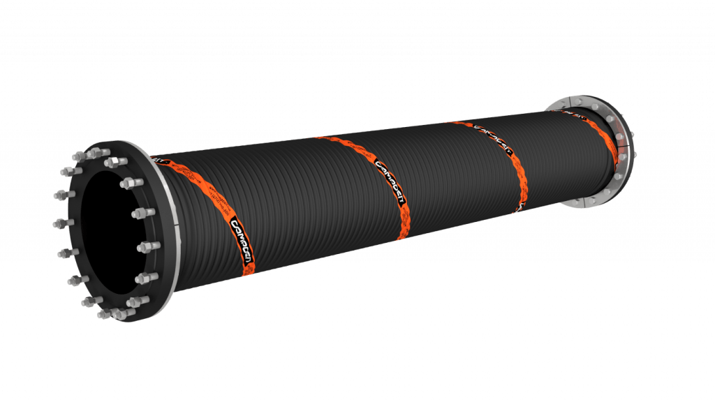 Всасывающий трубопровод стандартной конструкции для работы на раме земснаряда - изображение 1