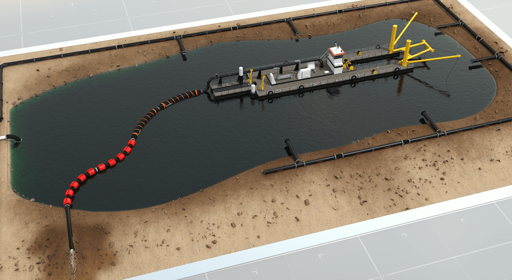 Wear-resistant solution for tailings