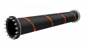 Reinforced rubber hose