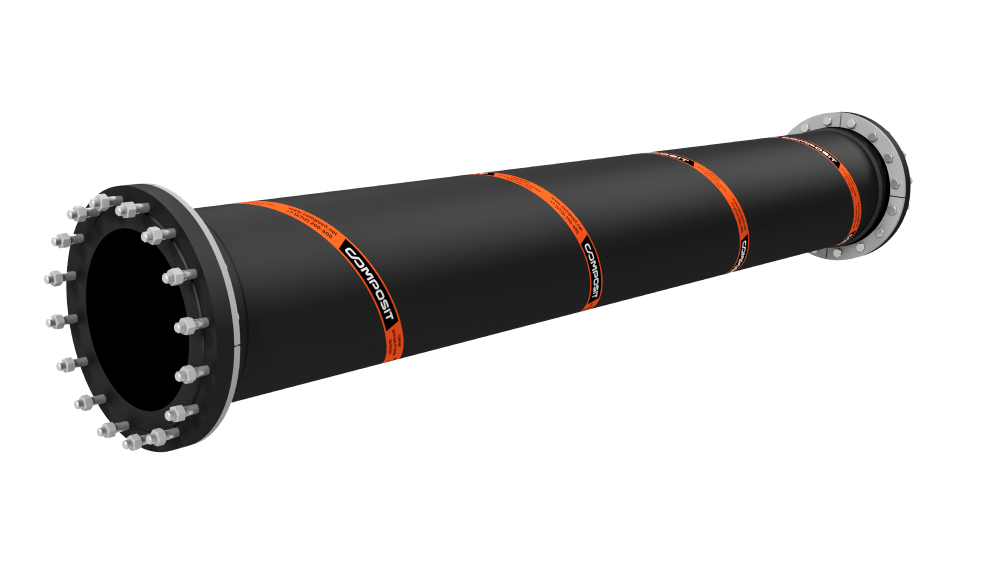 Reinforced rubber hose